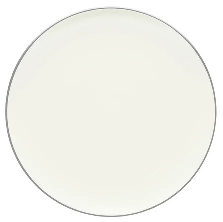White/ Silver trim Dinnerware