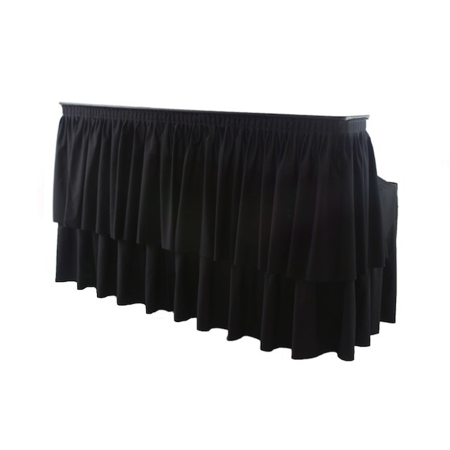 6ft Bar  /black skirt 6ft Bar  /black skirt