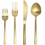 Gold Dinner Spoon