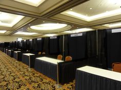 Pipe and Drape Trade Show Booths Pipe and Drape Trade Show Booths