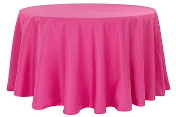 Fuchsia Tablecloth Fuchsia Tablecloth