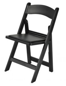 Black Garden Padded Chairs Black Garden Padded Chairs