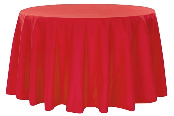 Red Tablecloth Red Tablecloth