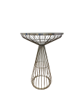 Milan Silver Cocktail Table 