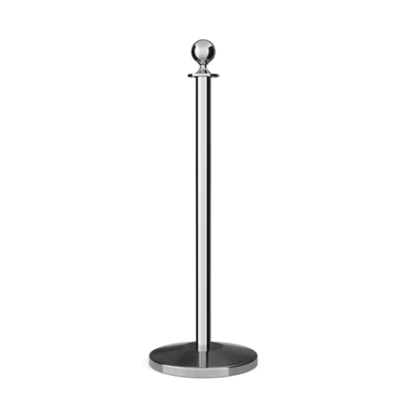 Silver Pole Stanchion Silver Pole Stanchion