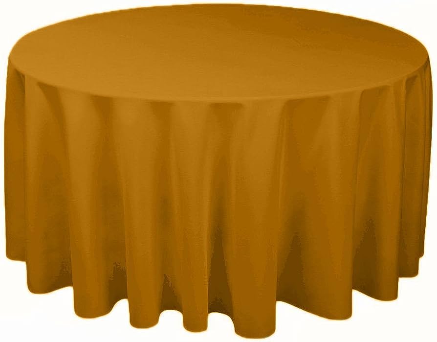 Dark Yellow Tablecloth