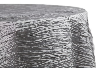 Silver Taffeta Table Linen Silver Taffeta Table Linen