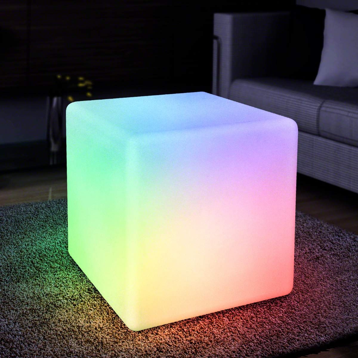 LED Cube Coffee Table LED Cube Coffee Table