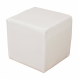 White Square Ottoman White Square Ottoman