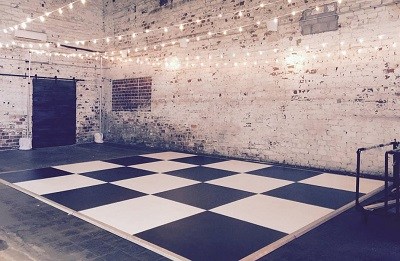 Dance Floor Black And White Checkered Fiestas Solutions Party